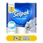 Туалетний папір Selpak 3 шари 7+2 рулонів (8690530015920) - зменшене зображення 2