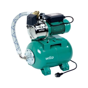 Насосна станція Wilo HWJ 301 EM, для водопостачання, бак 20 л, 2.0 м3/год, 6 бар, 1.1 кВт, 230V (2003758) зображення 1