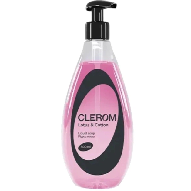 Рідке мило Clerom Lotus and Cotton 500 мл (4820287020197) - зображення 1