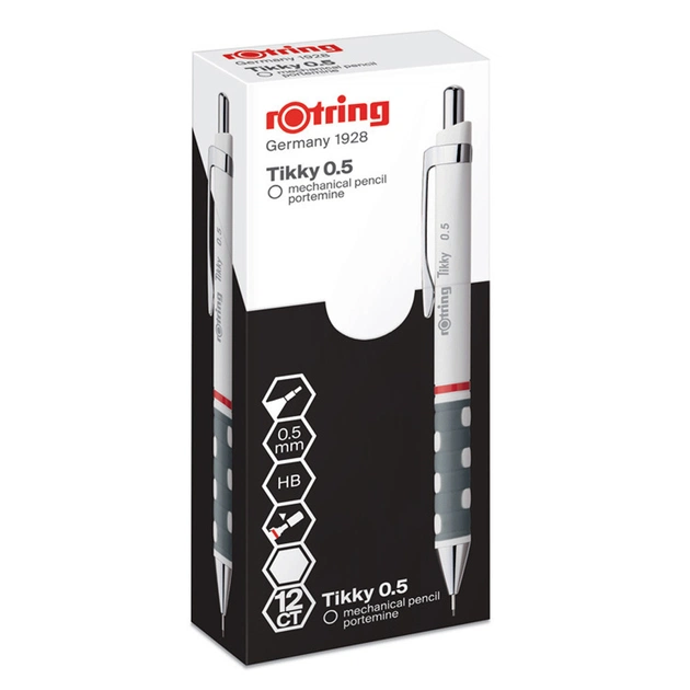 Олівець механічний Rotring Drawing TIKKY White PCL 0,5 (R1904698) - изображение 4