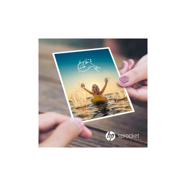 Фотопапір HP Zink 3.5x4.25" Sprocket, glossy, self-adhesive, 20sh (HPIZ3X420) - picture 3