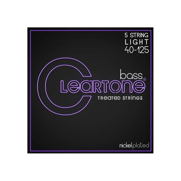 Струны для гитары Cleartone Bass Nickel-Plated Light 5 String (40-125) (6440-5) - изображение 1