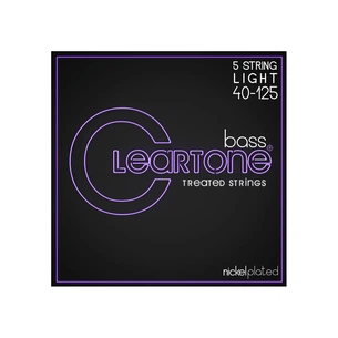 Струни для гітари Cleartone Bass Nickel-Plated Light 5 String (40-125) (6440-5) зображення 1
