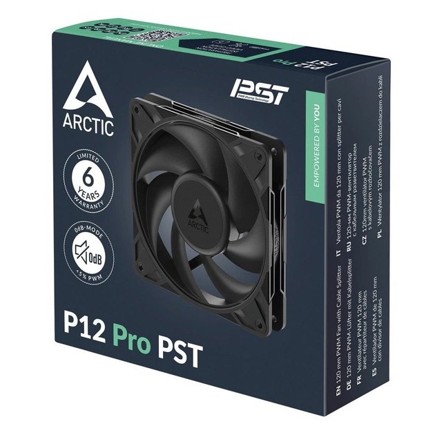 Кулер до корпусу Arctic P12 PRO PST (ACFAN00306A) - зображення 6