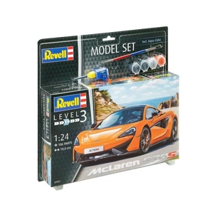 Сборная модель Revell набор автомобиль McLaren 570S, уровень 3, 1:24 (RVL-67051) изображение 1