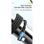 Дата кабель USB 2.0 AM to USB-C 2.0m 100W 90° corner blue Essager (EXCWT7A-CGA03-P) - уменьшенное изображение 9