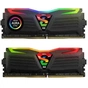 Модуль пам'яті для комп'ютера DDR4 16GB (2x8GB) 2400 MHz Super Luce Black RGB Sync LED Geil (GLS416GB2400C16DC) - уменьшенное изображение 1