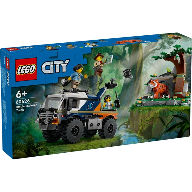 Конструктор LEGO City Внедорожник для исследования джунглей (60426) - изображение 1