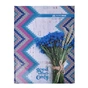 Канцелярська книга Buromax А4 ROMANTIC, 96 аркушів, клітинка, синя (BM.2400-302) - уменьшенное изображение 1