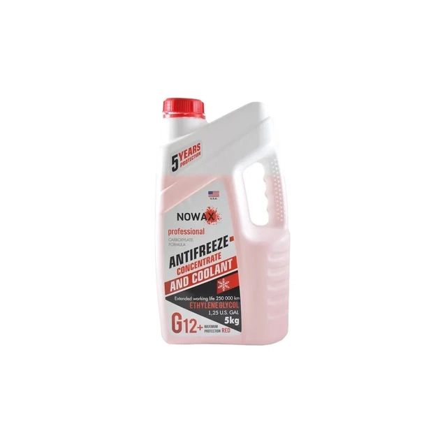 Антифриз NOWAX RED G12 концентрат 5кг (NX05004) - зображення 1