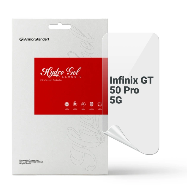 Плівка захисна Armorstandart hydrogel Infinix GT 50 Pro 5G (ARM91558) - зображення 1