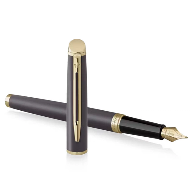 Ручка пір'яна Waterman HEMISPHERE Metallic Lava Black GT  FP F (12 090) - зображення 3