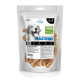 Ласощі для собак Priroda Пеніс яловичий сушений 1 кг (4823082435821) зображення 1