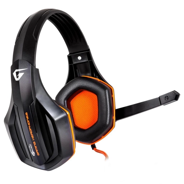 Навушники Gemix W-330 black-orange - зображення 1