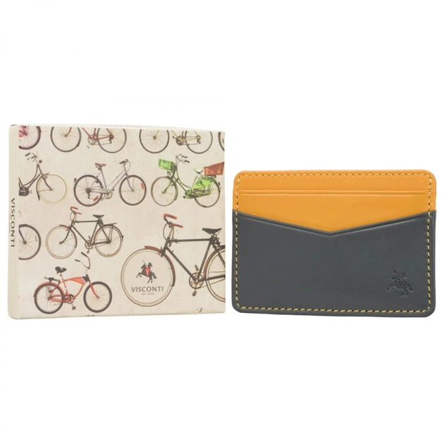 Кардхолдер Visconti VSL40 Axe Grey Mustard (VSL40 GREY MUST) - изображение 6