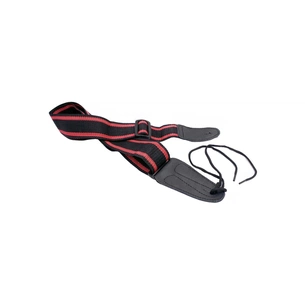 Ремінь для гітари Maxtone Guitar Strap Black-Red (GS-100/BK/RD) зображення 1
