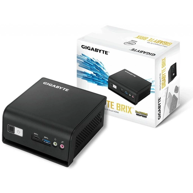 Комп'ютер GIGABYTE BRIX (GB-BLCE-4000RC) / Celeron N4000 (GB-BLCE-4000RC) - зображення 1