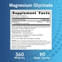 Витаминно-минеральный комплекс Jarrow Formulas Magnyy glytsynat, 360 mg, Magnesium Glycinate, 90 vegetaryanskykh ka (JRW29113) - уменьшенное изображение 2
