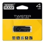 USB флеш накопичувач Goodram 4GB TWISTER USB 2.0 (PD4GH2GRTSKKR9) - уменьшенное изображение 1