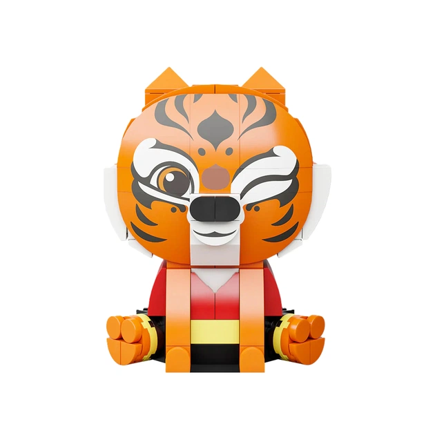 Конструктор Pantasy Kung Fu Panda Серія Сидячий малюк - Тигриця (99125) - зображення 1
