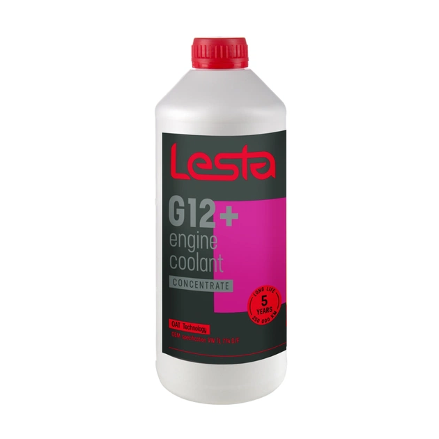 Антифриз Lesta G12 -35С (червоний) 1кг (393762_AS-A35-G12LESTA/1-AO) - изображение 1