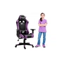 Крісло ігрове GT Racer X-5934-B Black/Violet (X-5934-B Kids Black/Violet) - уменьшенное изображение 7