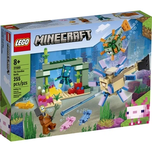Конструктор LEGO Minecraft Битва зі стражем 255 деталей (21180) зображення 1