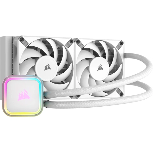 Система рідинного охолодження Corsair iCUE H100i RGB Elite Liquid (CW-9060078-WW) - зображення 1