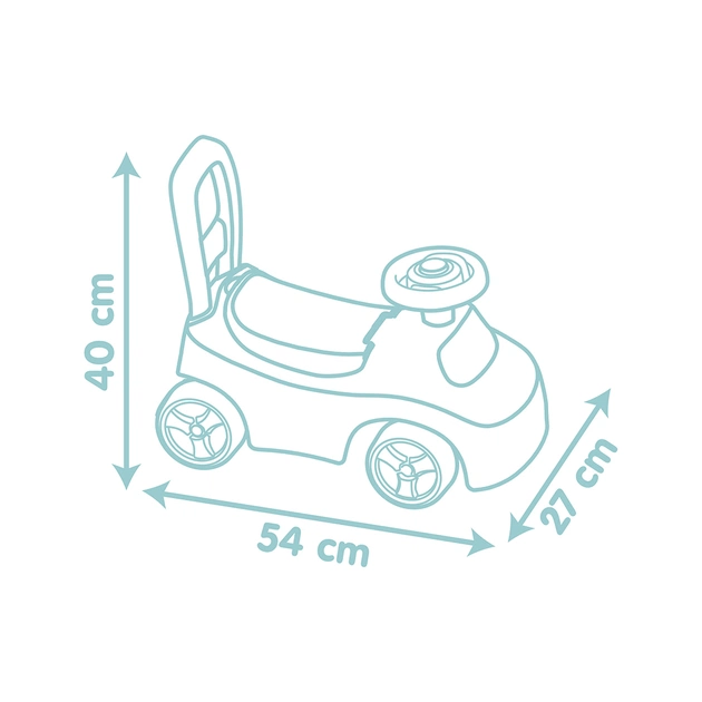 Чудомобіль Smoby Little Котик 54 х 27 х 40 см, 10 міс.+ (140503) - picture 3