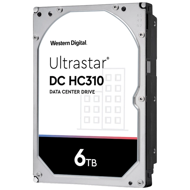 Жорсткий диск 3.5" 6TB WDC Hitachi HGST (# 0B36039 / HUS726T6TALE6L4 #) - зображення 1