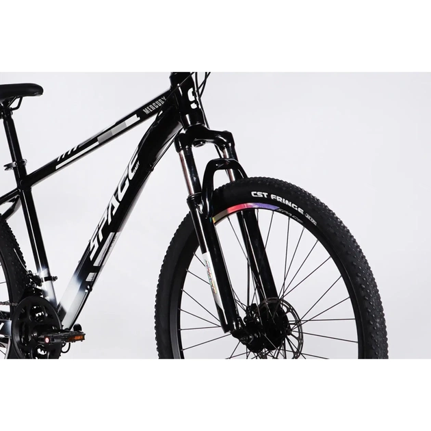 Велосипед Space 27.5" MERCURY DD FR рама-17" AL 2026 чорно-білий (OPS-SP-27.5-075) - изображение 4