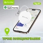 Пошукова система BAVIN Tag-01 смарт-трекер пошуковий брелок для Apple Білий (1180540) - зменшене зображення 3