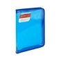 Папка на блискавці Axent об'ємна A4 550 мкм Прозора Синя (1801-22-A) - зменшене зображення 1