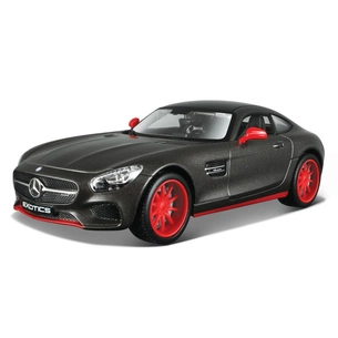 Машина Maisto Mercedes - AMG GT сірий металік - тюнінг (1:24) (32505 met. grey) зображення 1
