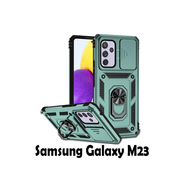 Чохол до мобільного телефона BeCover Military Samsung Galaxy M23 SM-M236 Dark Green (707372) - зображення 1