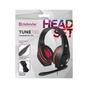 Навушники Defender Tune 130 Black-Red (63130) - зменшене зображення 9