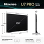 Телевізор Hisense 100U7Q PRO - зменшене зображення 3