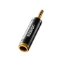 Перехідник 3.5mm M to 6.35mm F AV168 black Ugreen (60711) - зменшене зображення 2