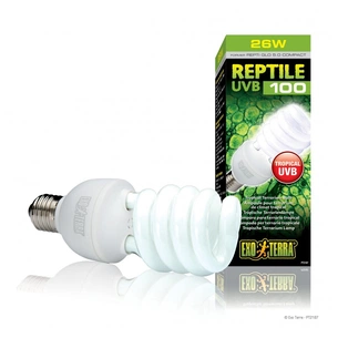 Світильник для тераріума ExoTerra Repti Glo 5.0 для тропічних рептилій ультрафіолетова люмінесцентна UVB 100 25 Вт Е27 (15561221870) picture 1