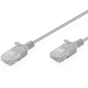 Патч-корд 0.5м, UTP, cat.6, Sliim, AWG 32/7, Cu, LSZH, grey Digitus (DK-1618-005S) - зменшене зображення 1