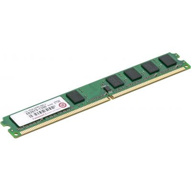 Модуль пам'яті для комп'ютера DDR2 1GB 800 MHz Transcend (TS128MLQ64V8U) - зображення 1