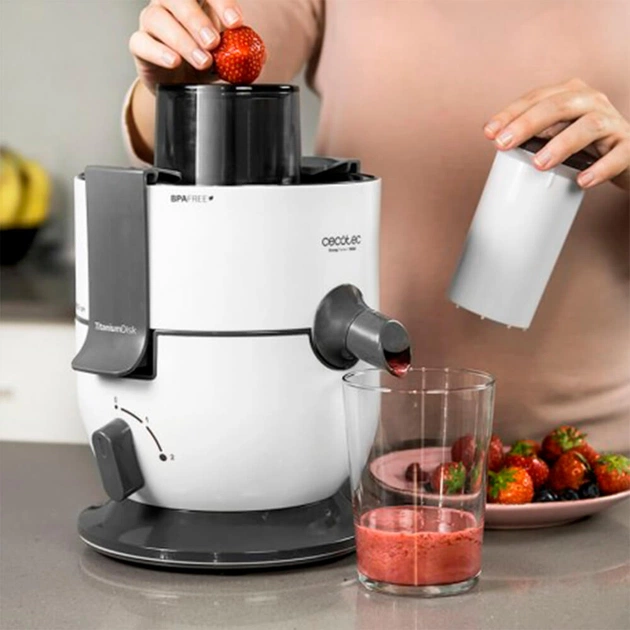 Соковижималка Cecotec Strong Titanium 19000 CCTC-04080 (8435484040808) - picture 2