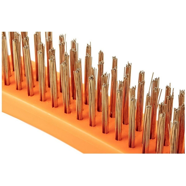 Щітка по металу Neo Tools 4х16 рядів, прямий дріт 0.3мм, 260мм, двокомпонентне руків'я (39-030) - picture 3