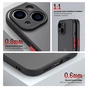 Чохол до мобільного телефона Armorstandart Frosted Matte Xiaomi Redmi 13 4G Black (ARM78268) - зменшене зображення 3