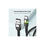 Дата кабель USB 2.0 AM to USB-C 1.0m 3A LED black Essager (EXCT-XCD01) - уменьшенное изображение 3