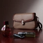 Сумка Vintage З натуральної шкіри Бежева (22620) - зменшене зображення 12