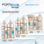 Шампунь Fortesse Professional Balance & Fresh 400 мл (4820000307383) - зменшене зображення 6