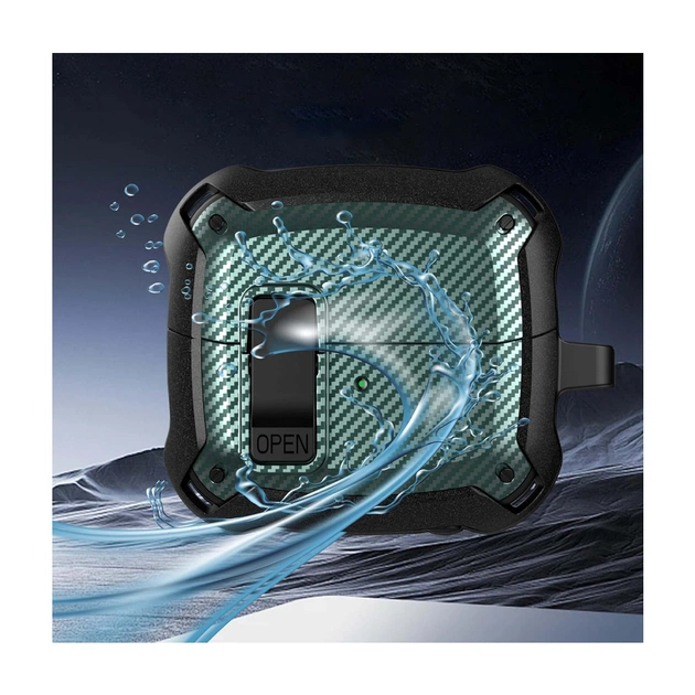 Чохол для навушників BeCover Protective TPU для Samsung Galaxy Buds 3 Dark Green (711999) - picture 3