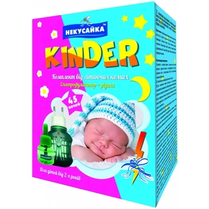 Фумигатор Некусайка Kinder + Жидкость на 45 ночей (4820156390147) изображение 1