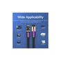 Патч-корд 15м, UTP cat 7 RJ-45 flat black Vention (ICABN) - зменшене зображення 6